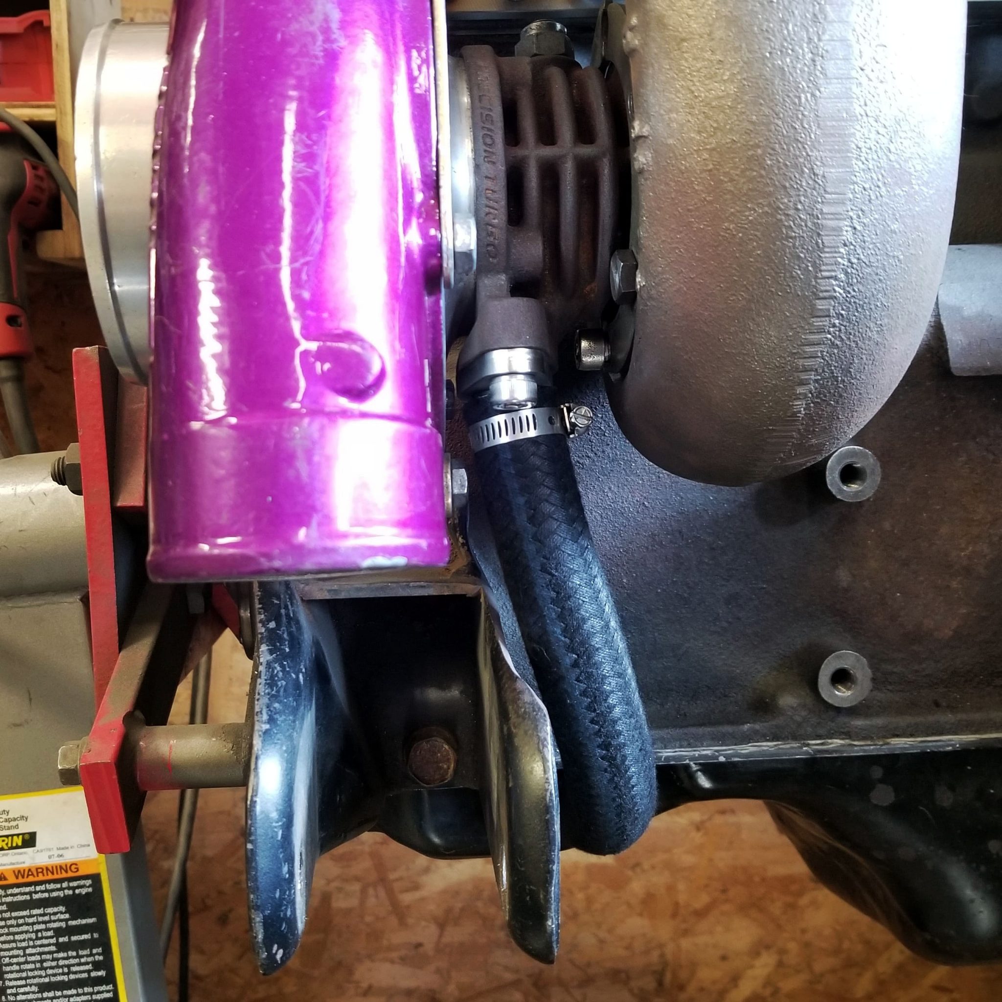 3/4″ (12) DSM Turbo Oil Drain Kit Holset, BW, PTE Morrison Fabrications